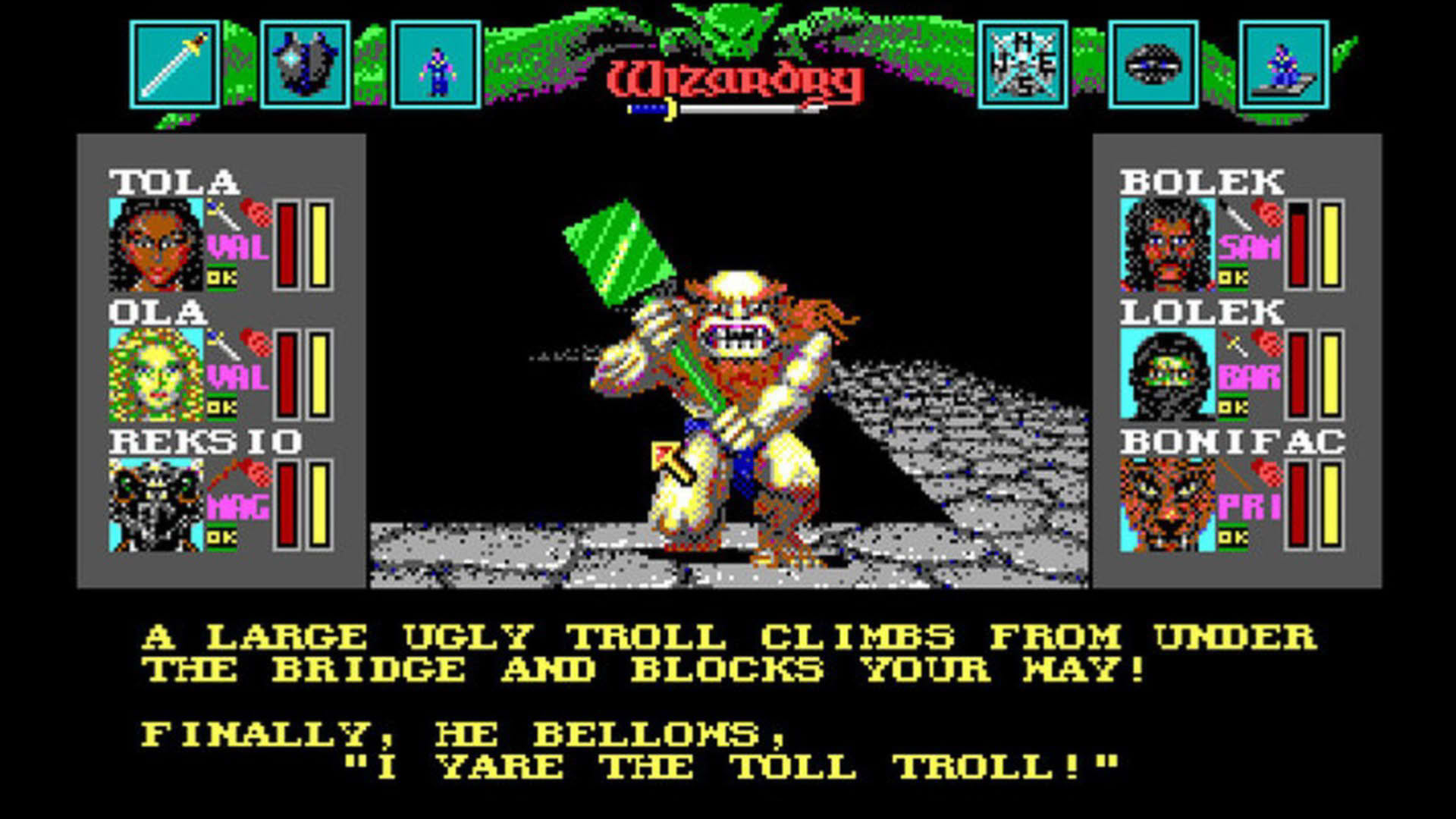 Screenshot for Wizardry: Bane of the Cosmic Forge