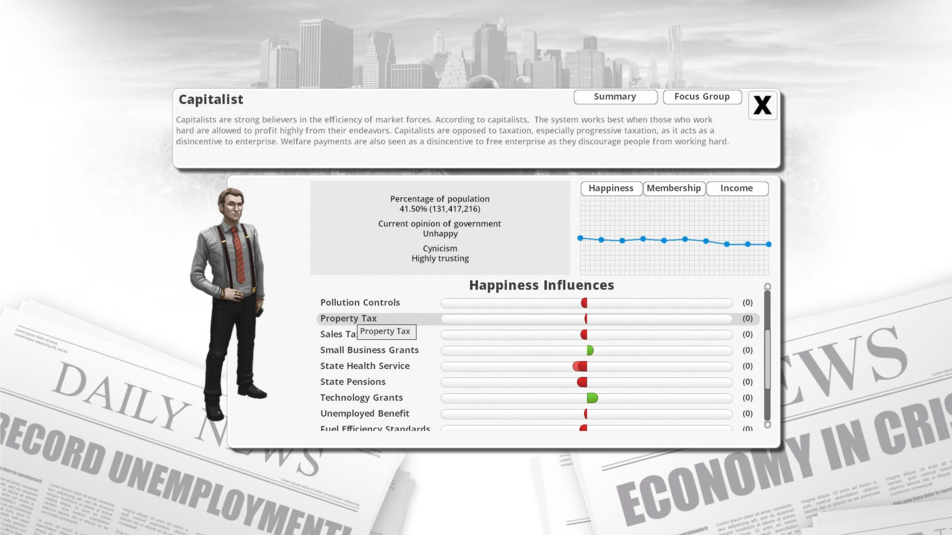 Screenshot for Democracy 3