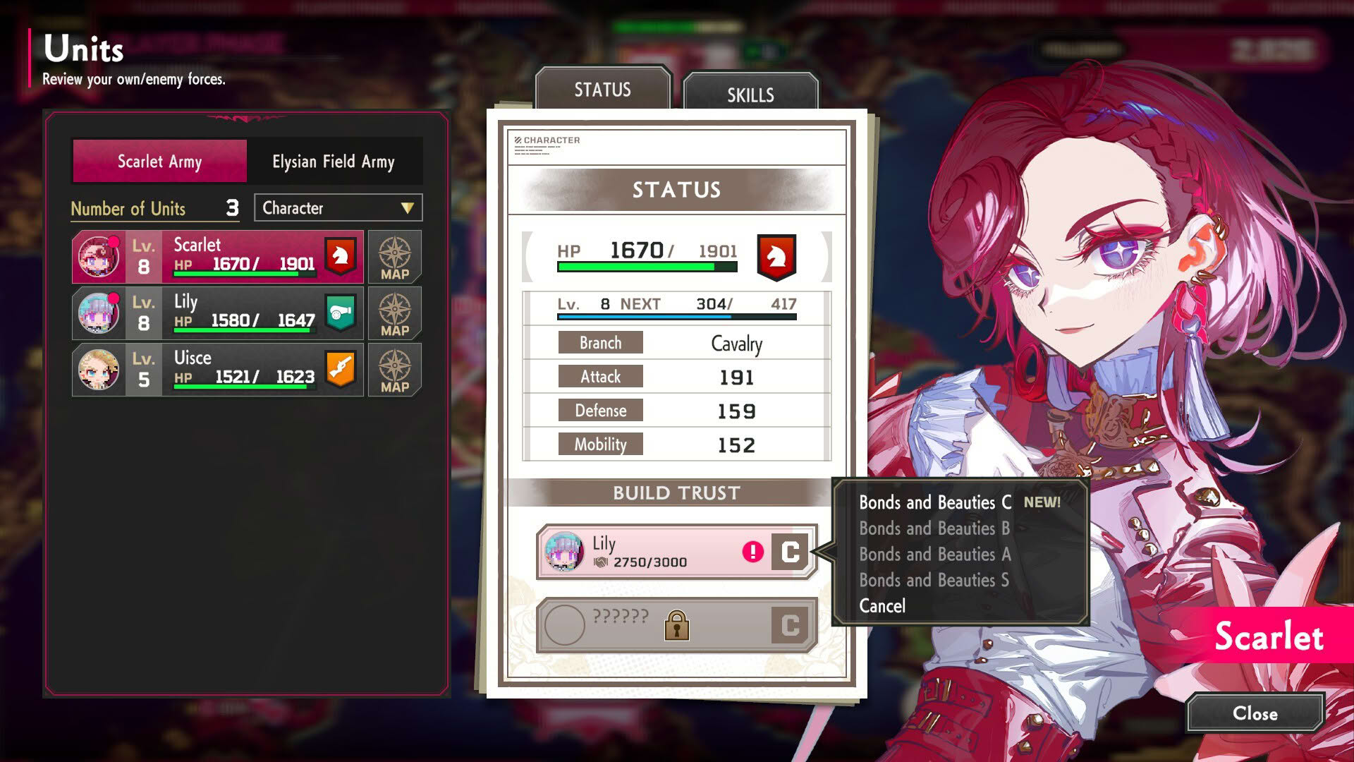 Screenshot for The Great Villainess: Strategy of Lily