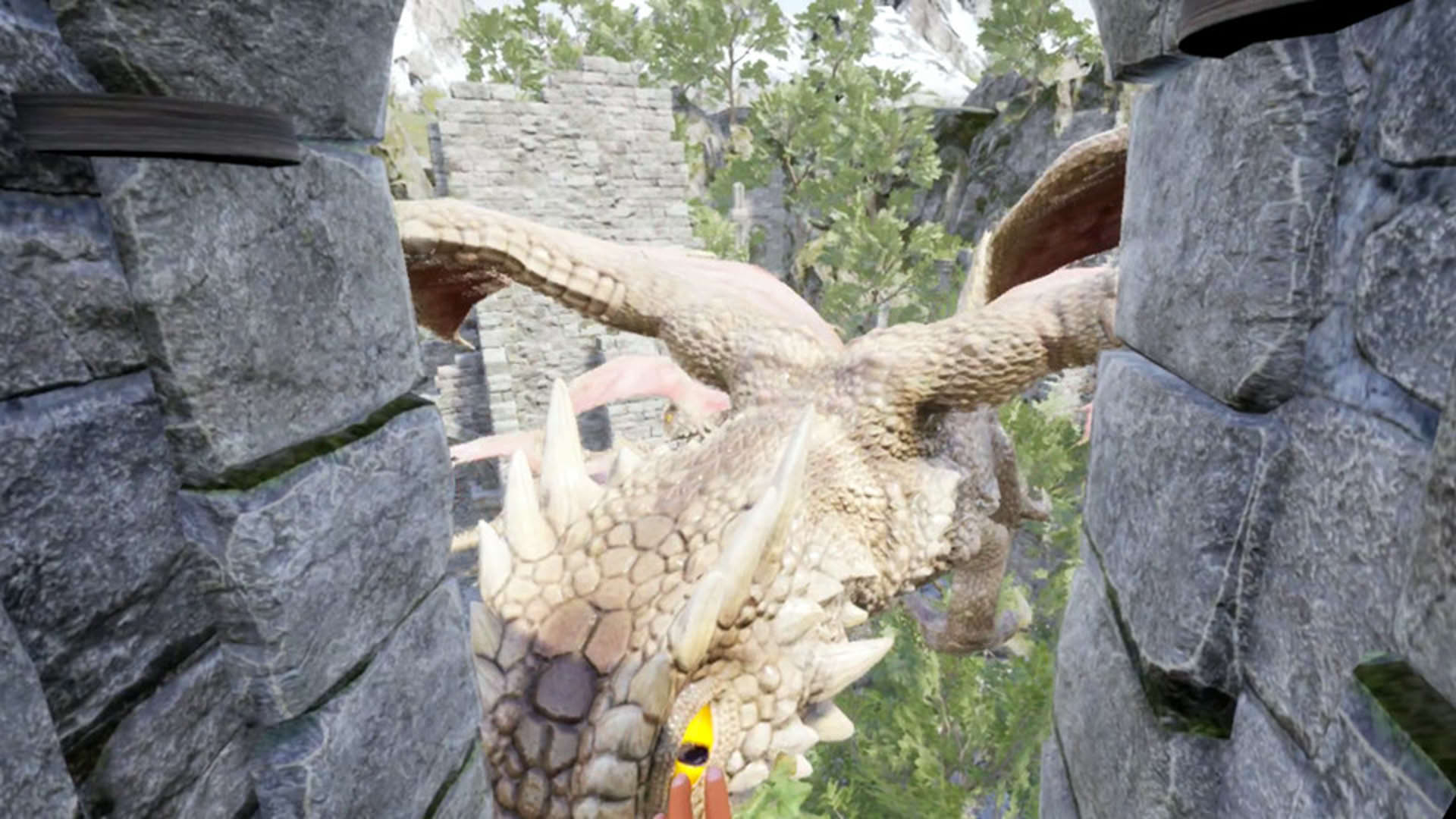Screenshot for VR Pterosaur Rock Climbing