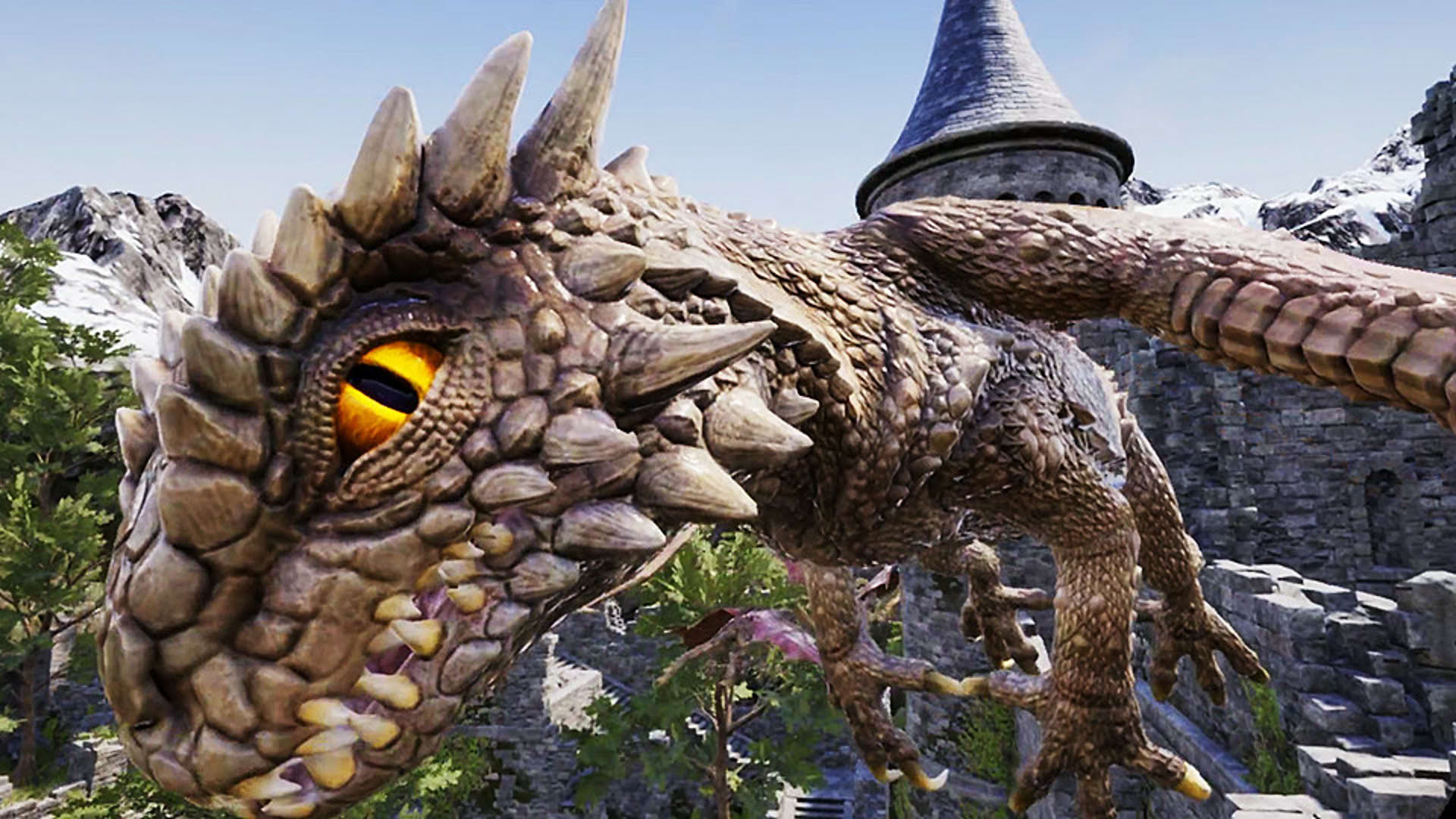 Screenshot for VR Pterosaur Rock Climbing
