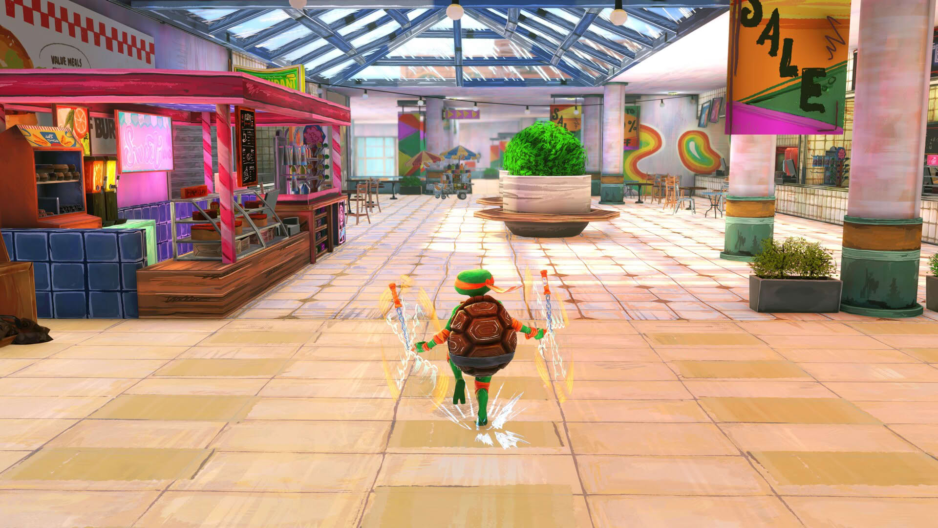 Screenshot for Teenage Mutant Ninja Turtles: Mutants Unleashed