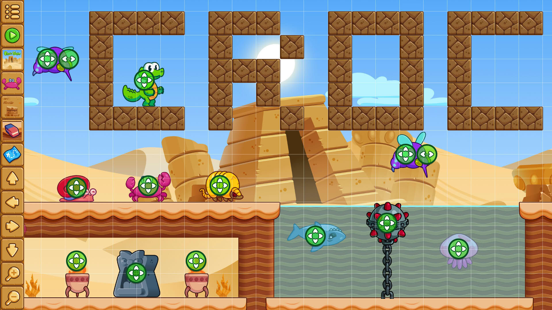 Screenshot for Crocs World Construction Kit 2