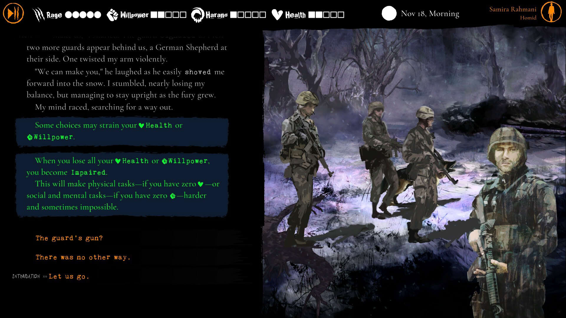 Screenshot for Werewolf: The Apocalypse - Purgatory