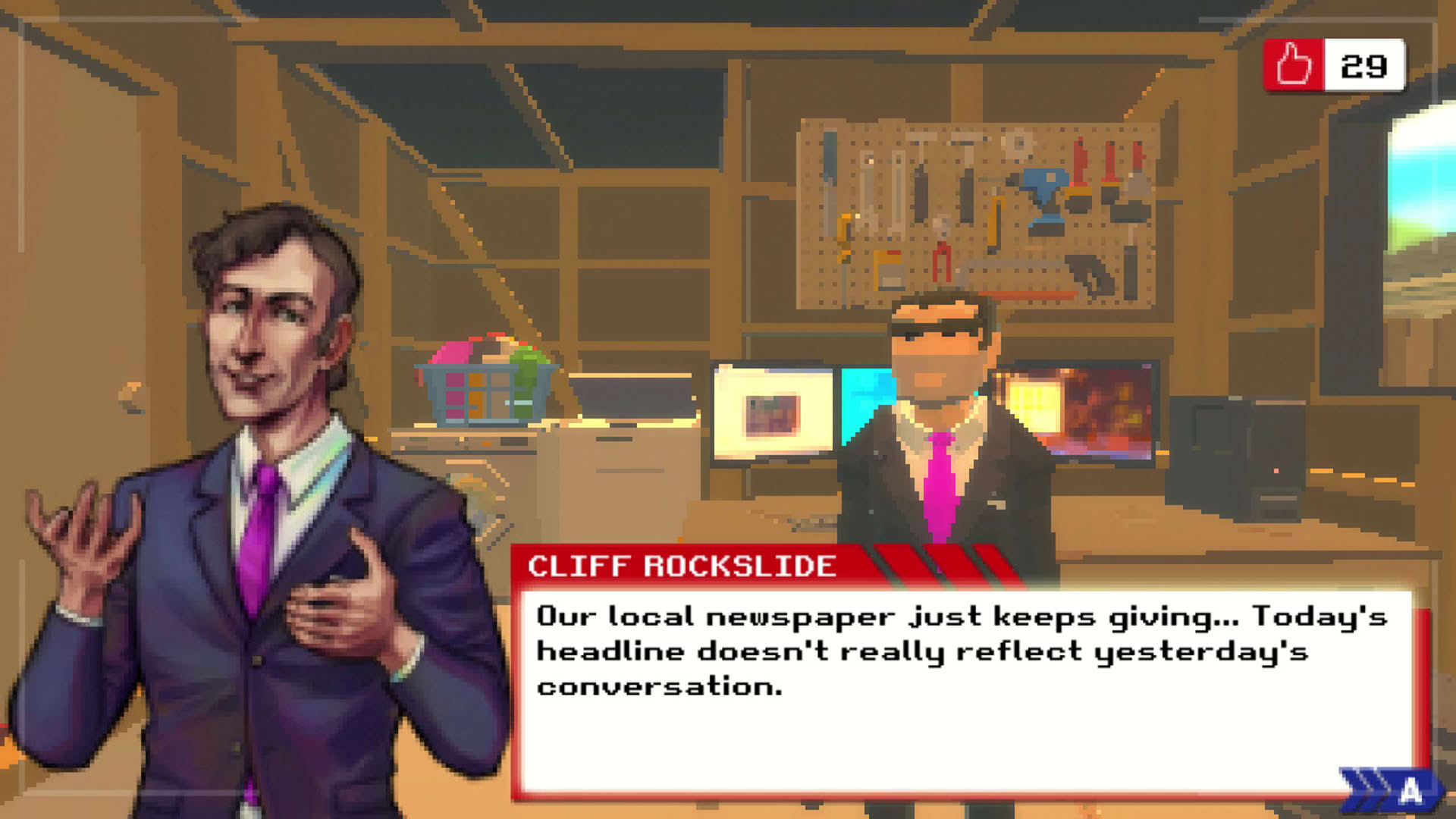 Screenshot for Local News with Cliff Rockslide