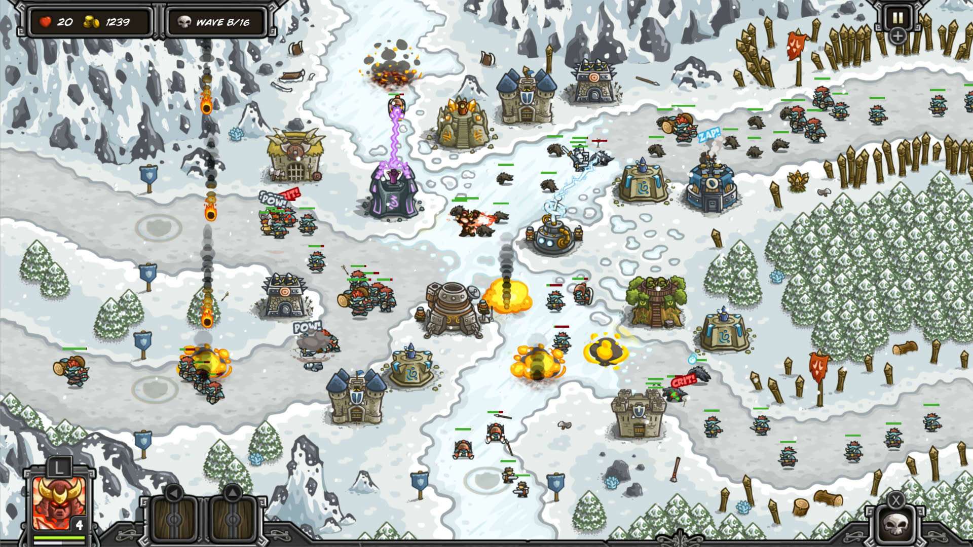 Screenshot for Kingdom Rush