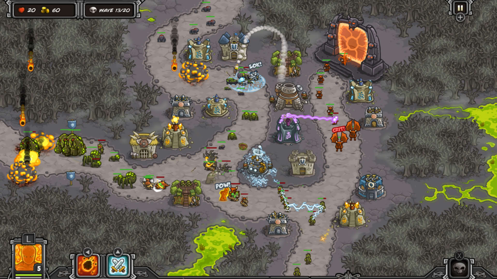 Screenshot for Kingdom Rush