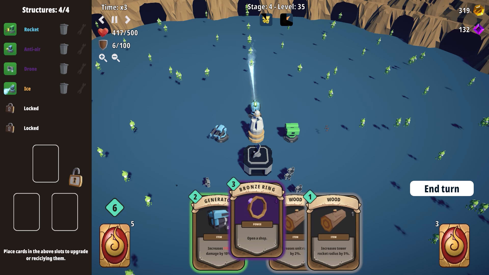 Screenshot for Cards and Towers