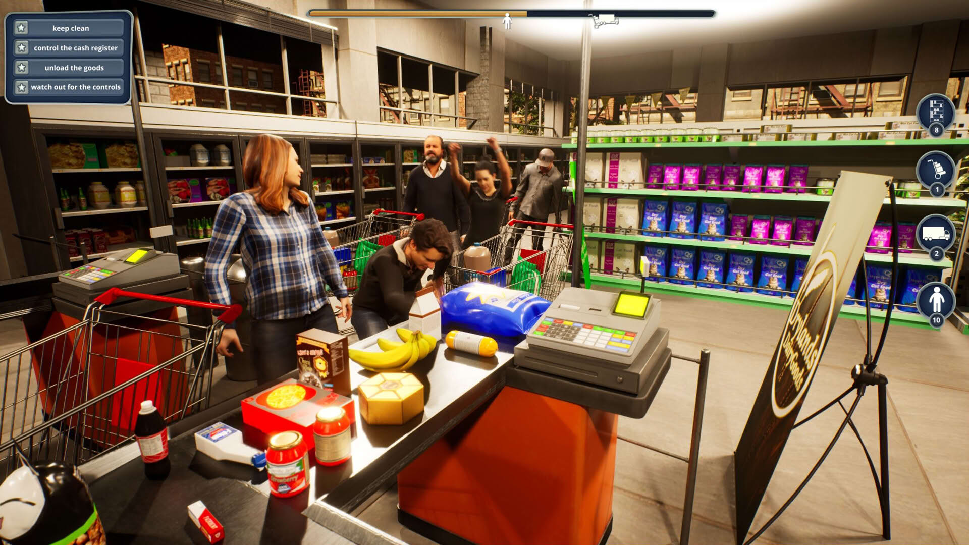 Screenshot for Superstore Simulator