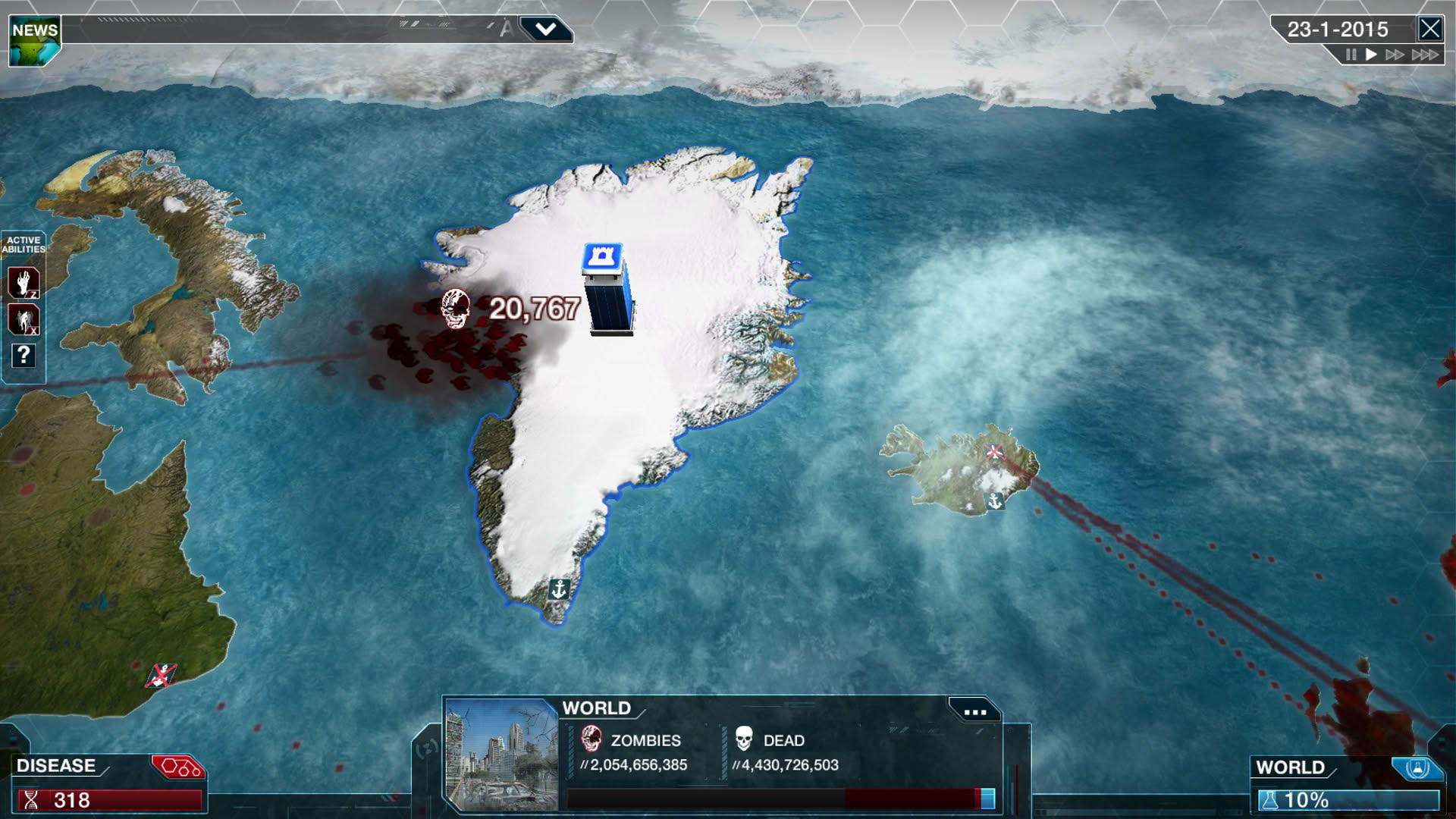 Screenshot for Plague Inc: Evolved