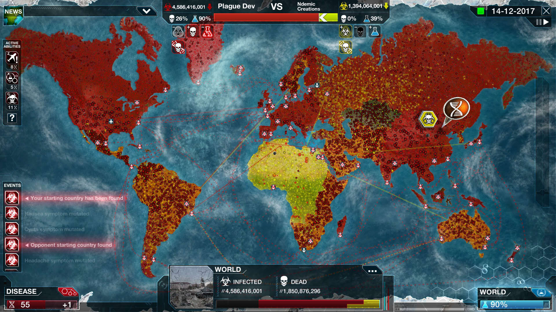 Screenshot for Plague Inc: Evolved