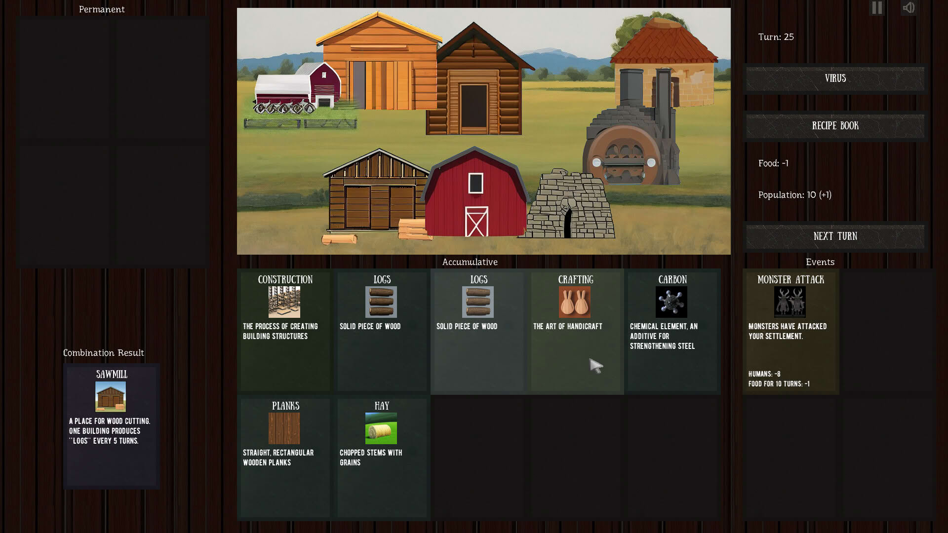 Screenshot for Village & Monsters