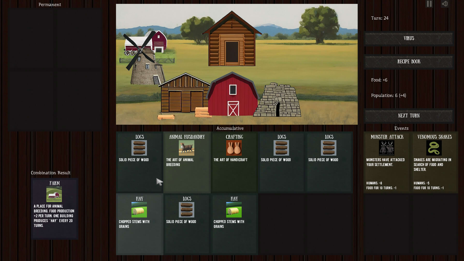 Screenshot for Village & Monsters