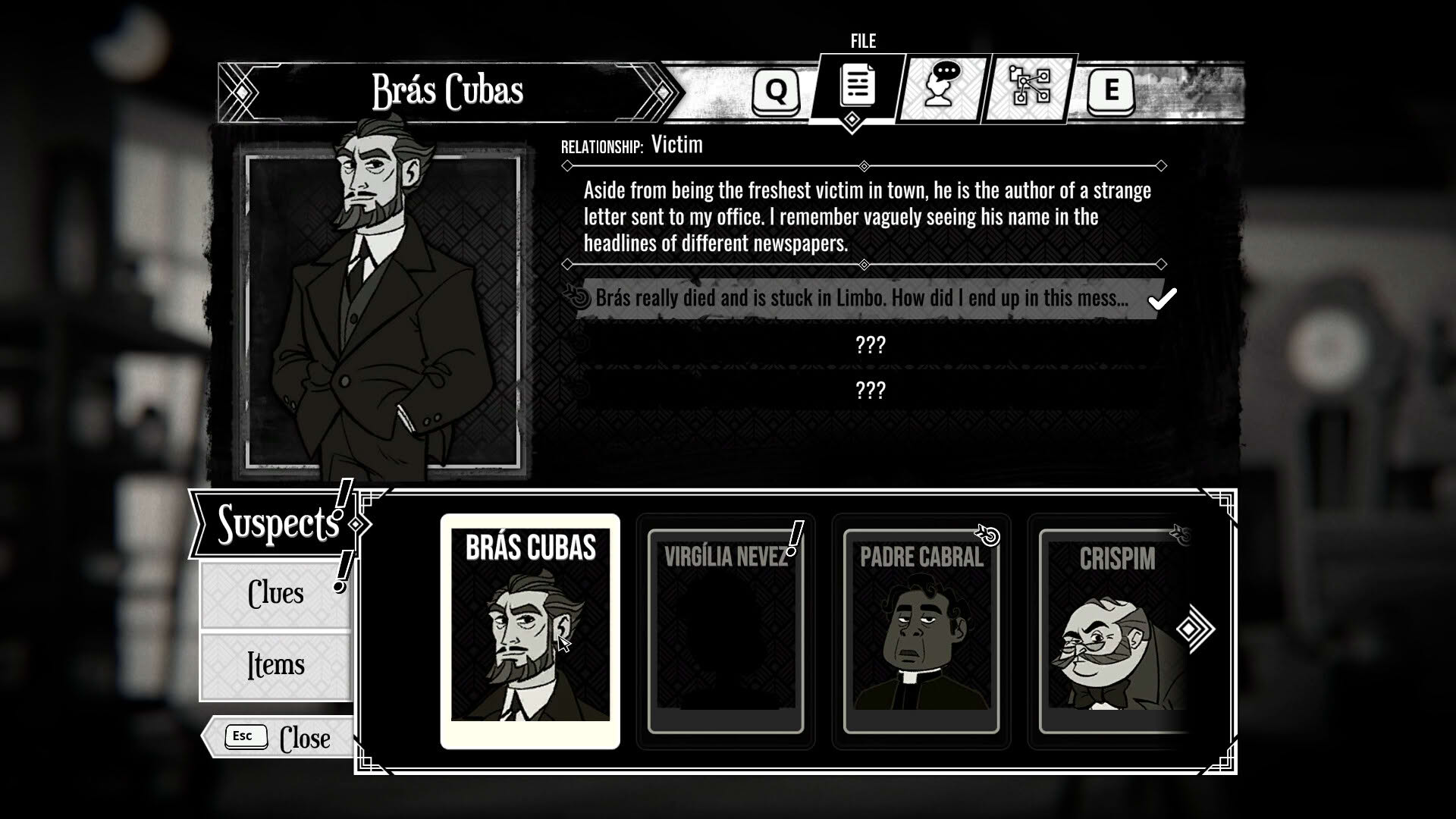 Screenshot for The Posthumous Investigation