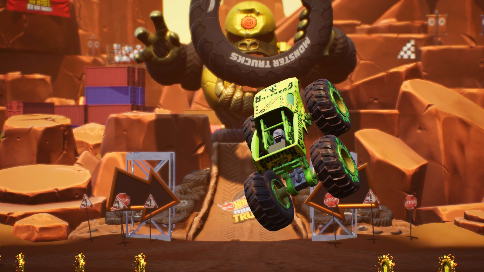Screenshot for Hot Wheels Monster Trucks: Stunt Mayhem