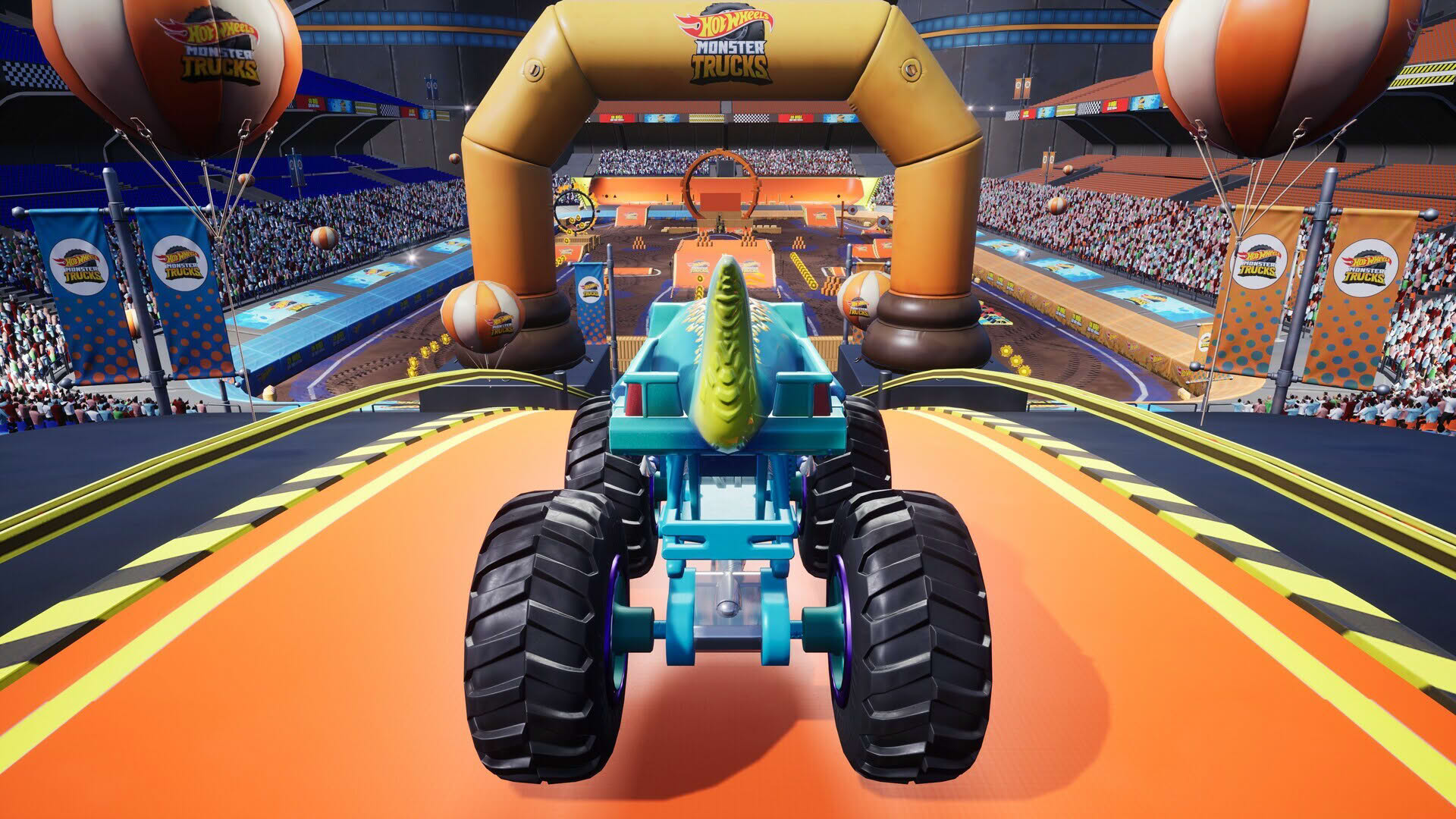 Screenshot for Hot Wheels Monster Trucks: Stunt Mayhem
