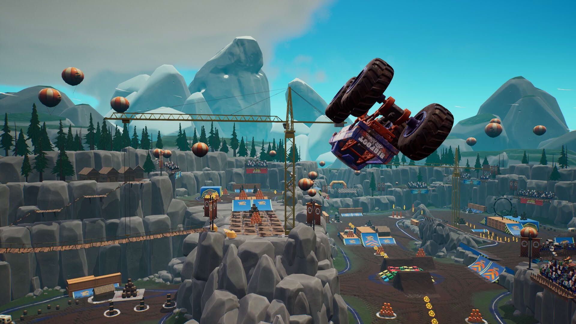 Screenshot for Hot Wheels Monster Trucks: Stunt Mayhem