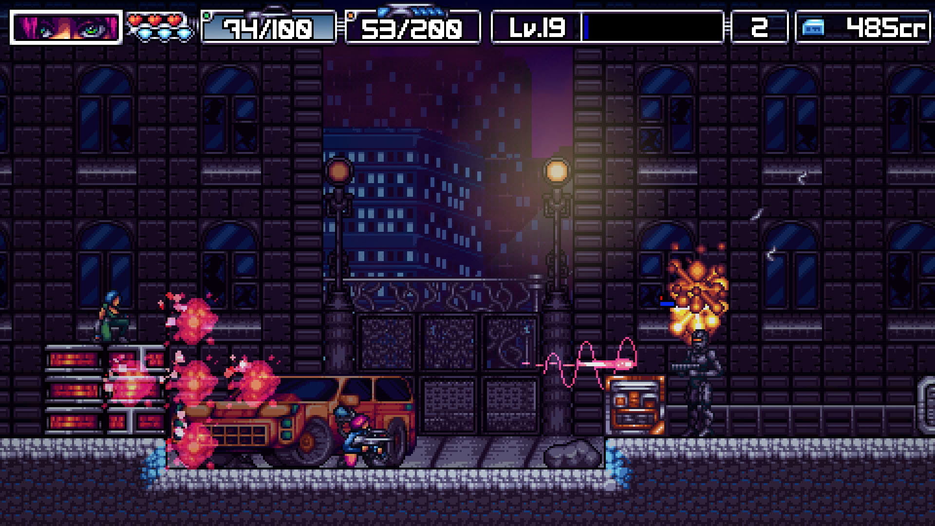 Screenshot for Cybertrash Statyx