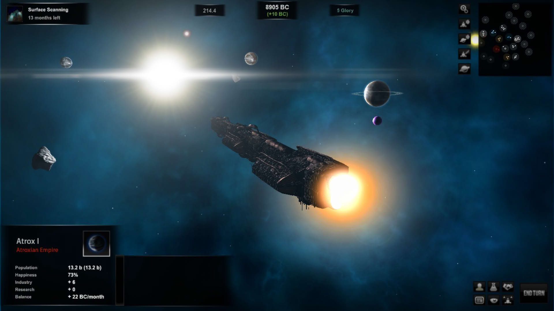 Screenshot for Lords of the Black Sun