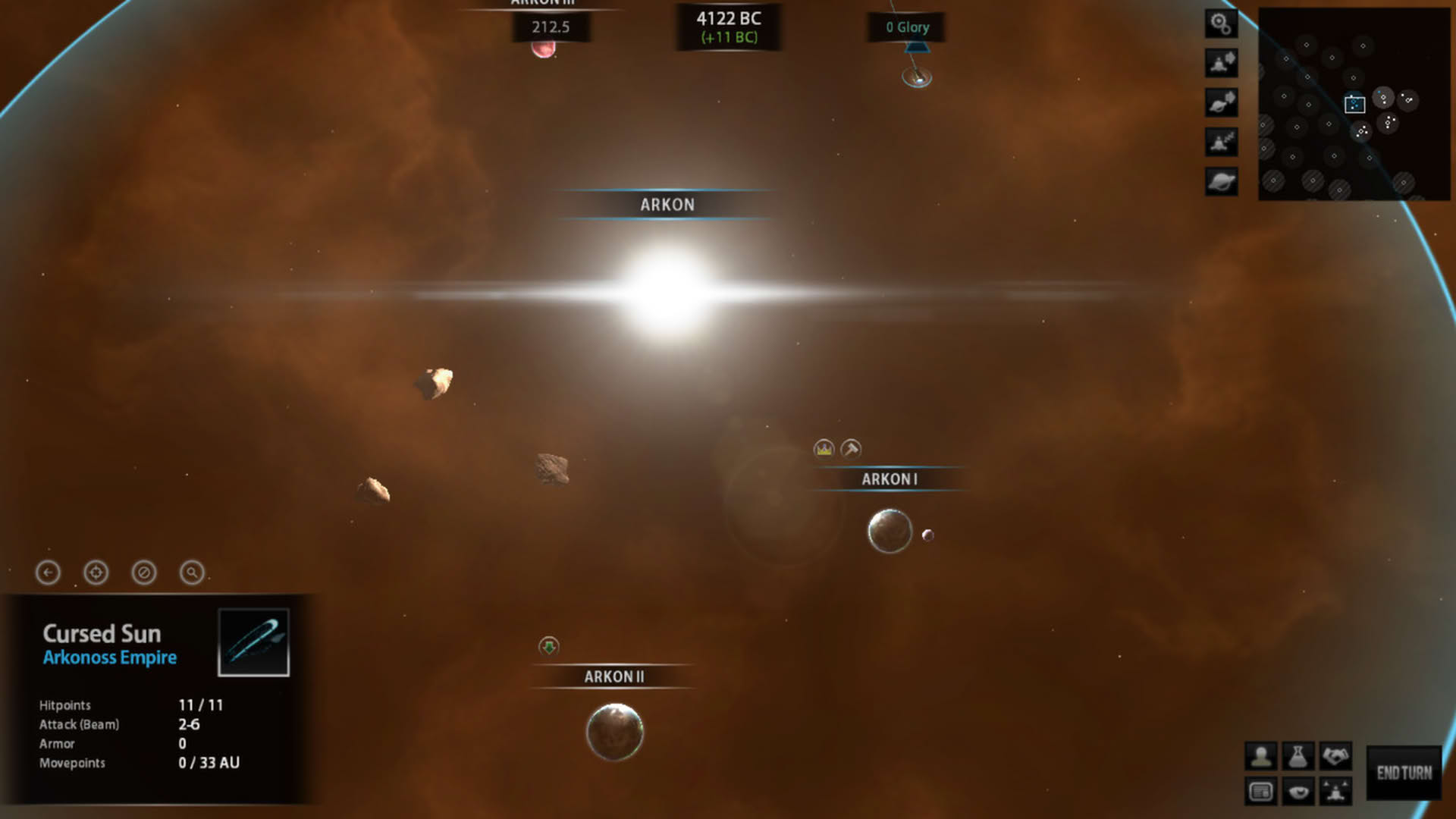 Screenshot for Lords of the Black Sun