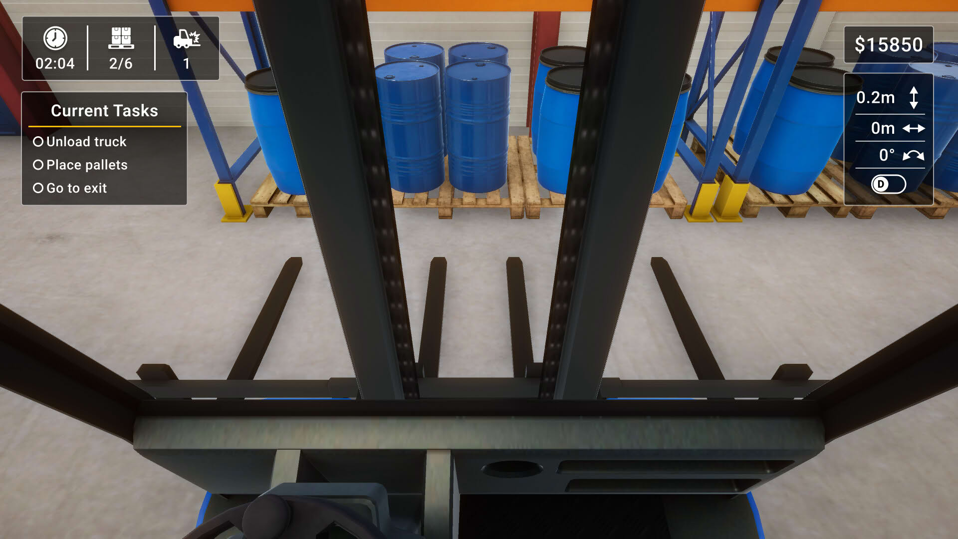 Screenshot for Forklift Simulator 2023