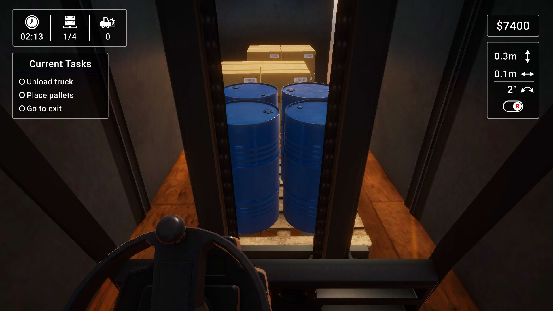 Screenshot for Forklift Simulator 2023