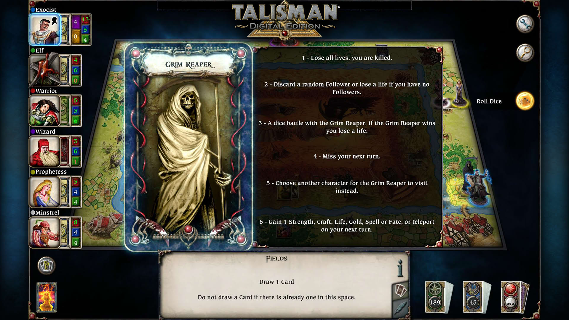 Screenshot for Talisman: Digital Edition
