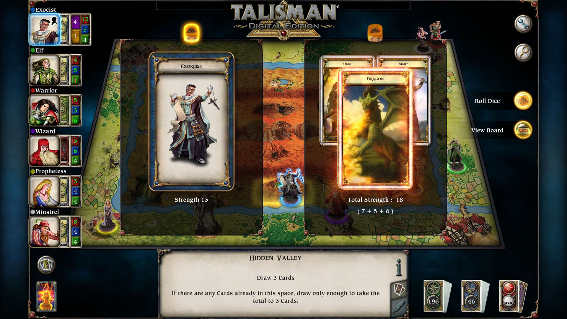 Screenshot for Talisman: Digital Edition