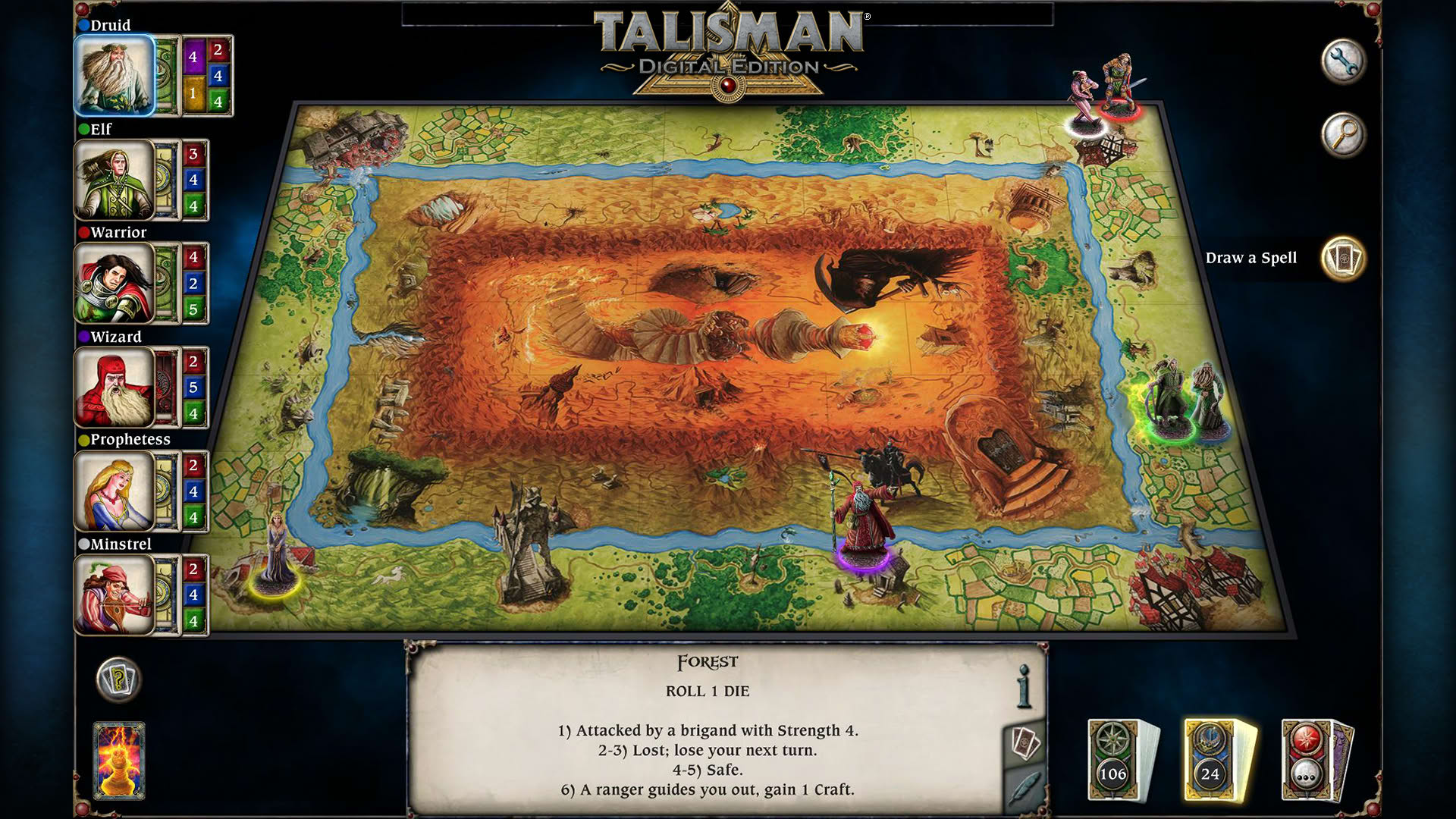 Screenshot for Talisman: Digital Edition