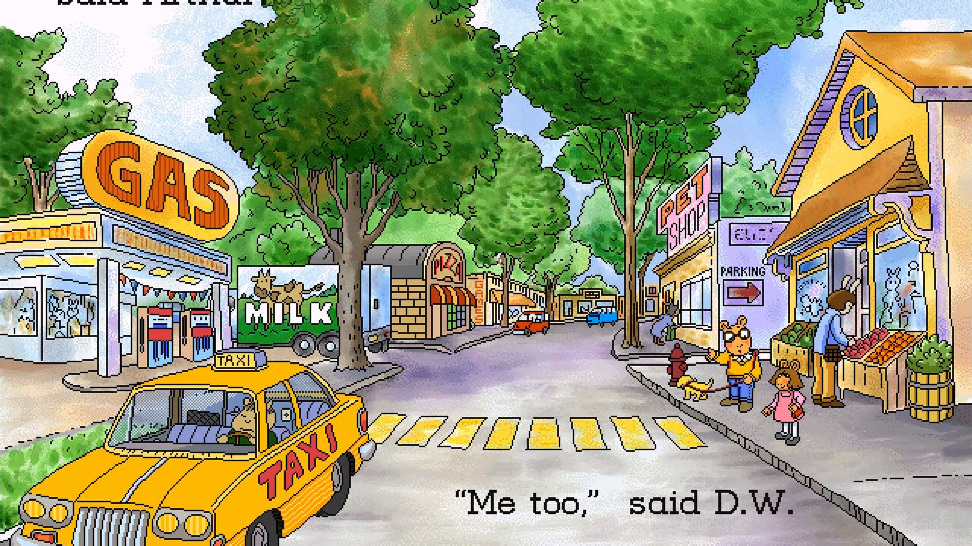 Screenshot for Arthur's Reading Race