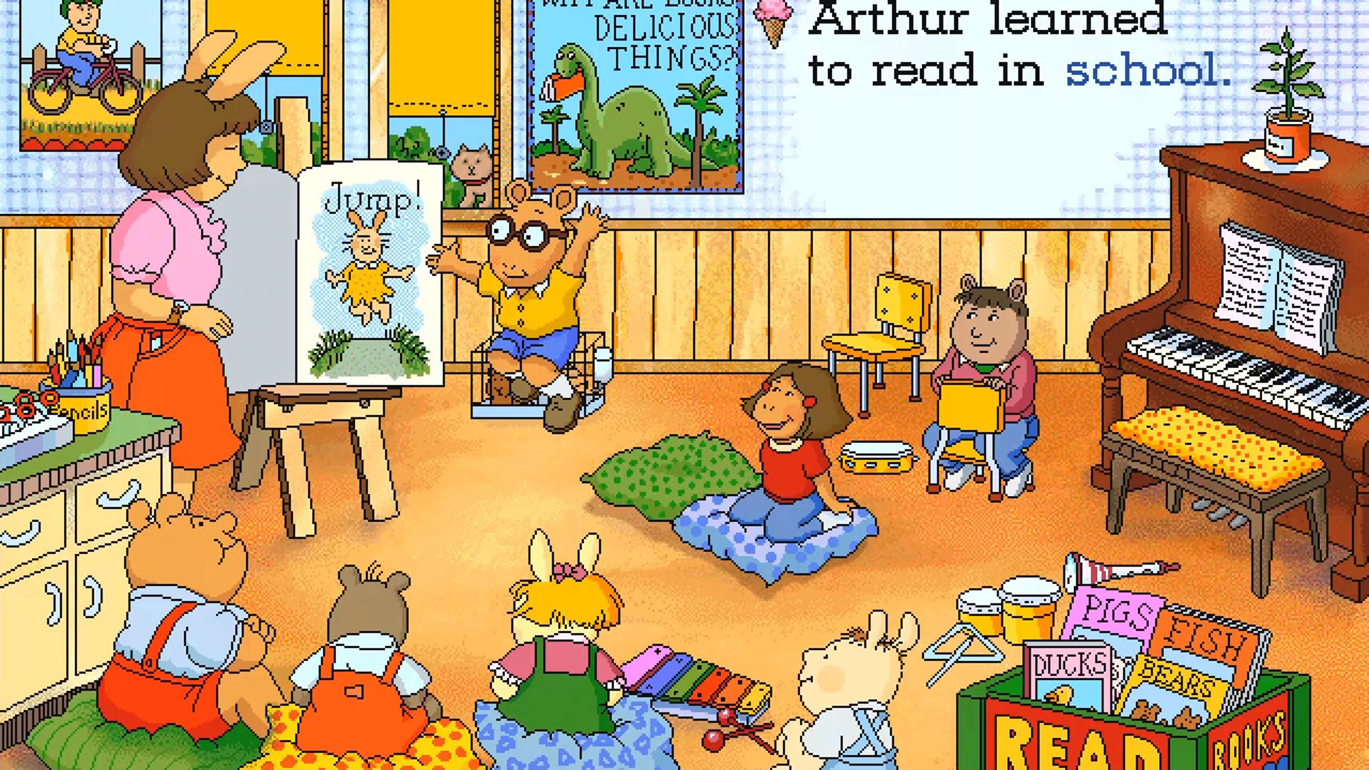 Screenshot for Arthur's Reading Race