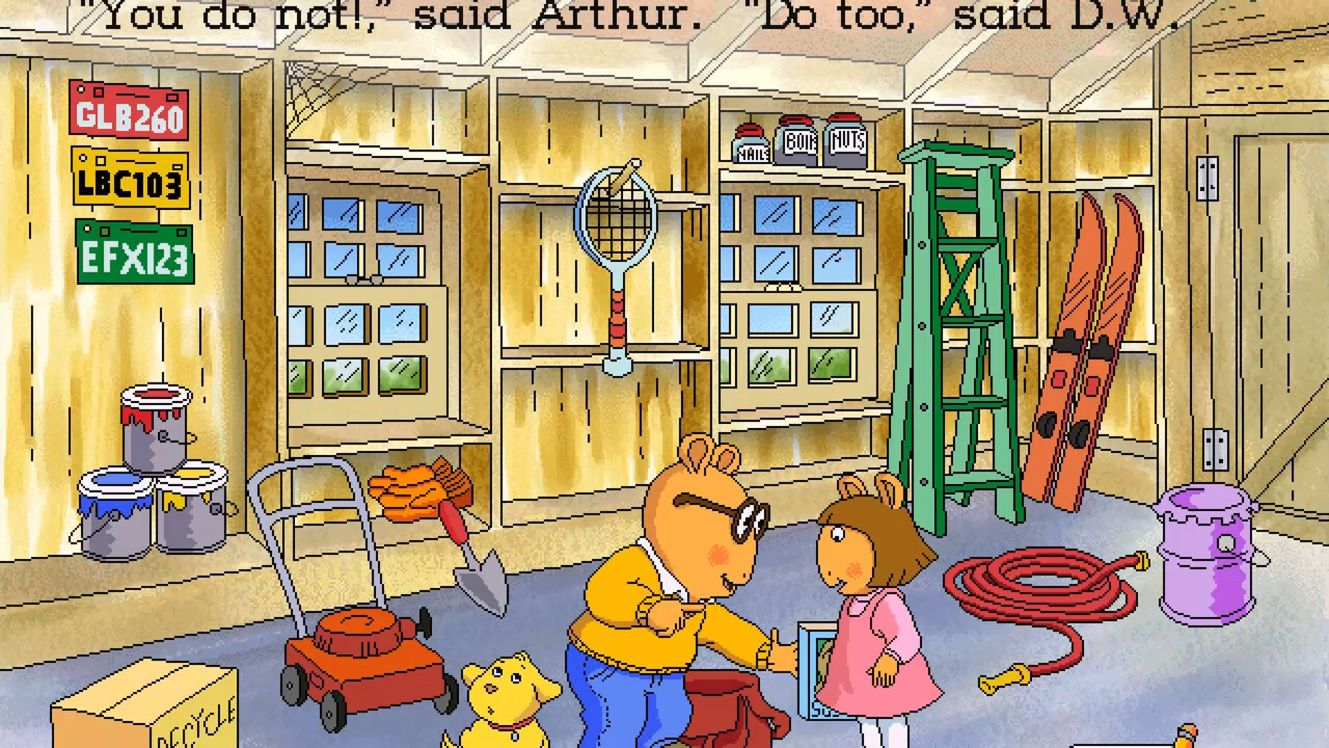 Screenshot for Arthur's Reading Race