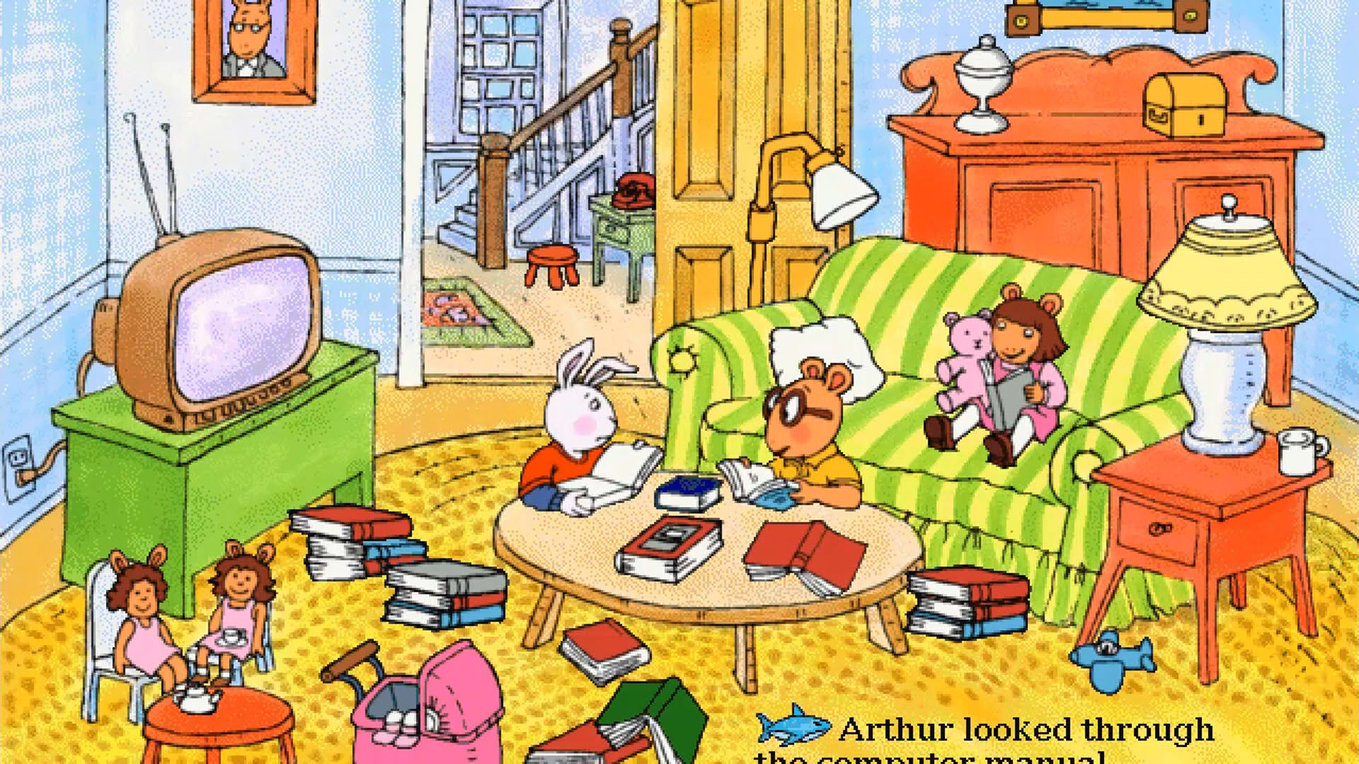 Screenshot for Arthur's Computer Adventure