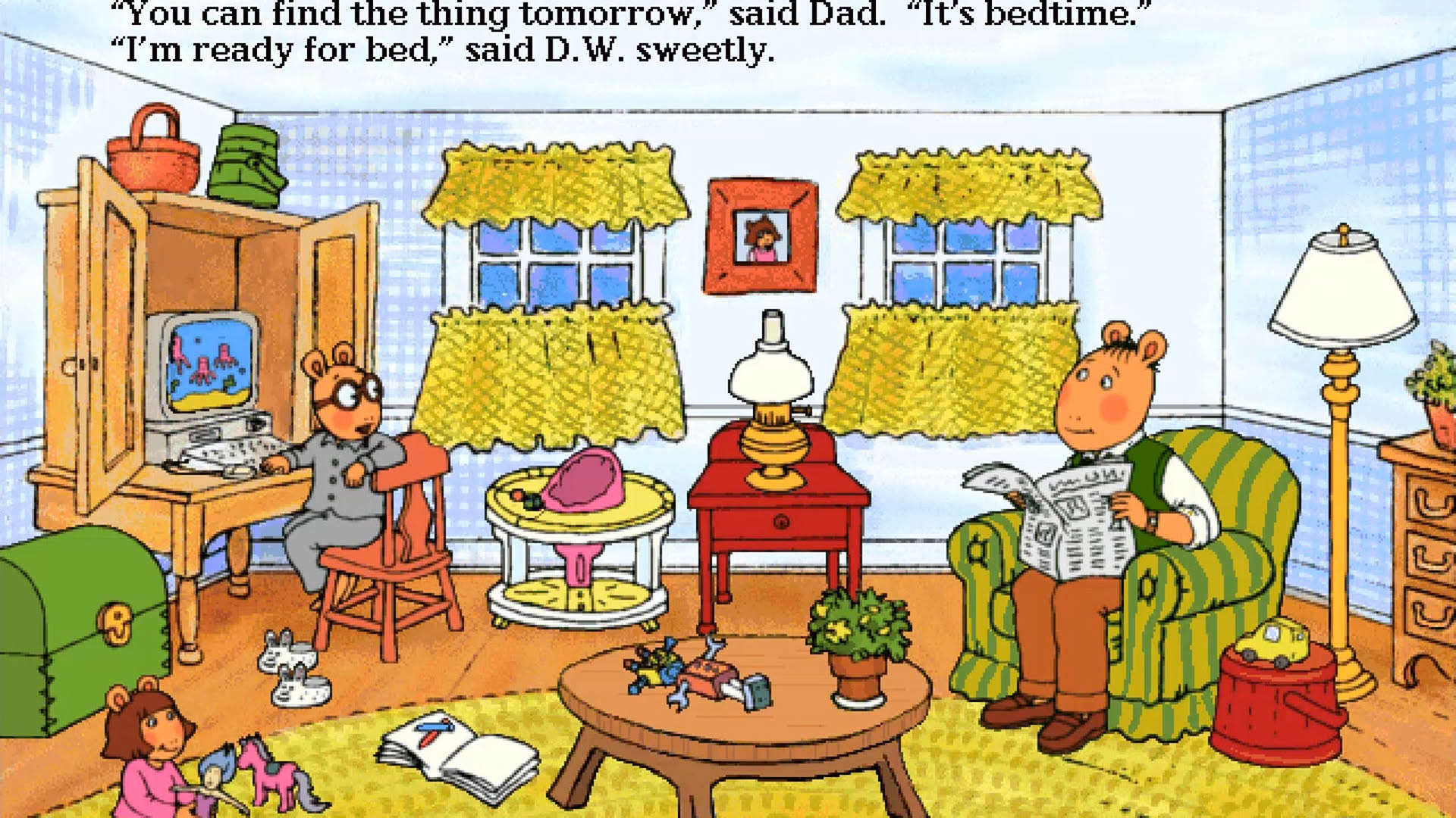 Screenshot for Arthur's Computer Adventure