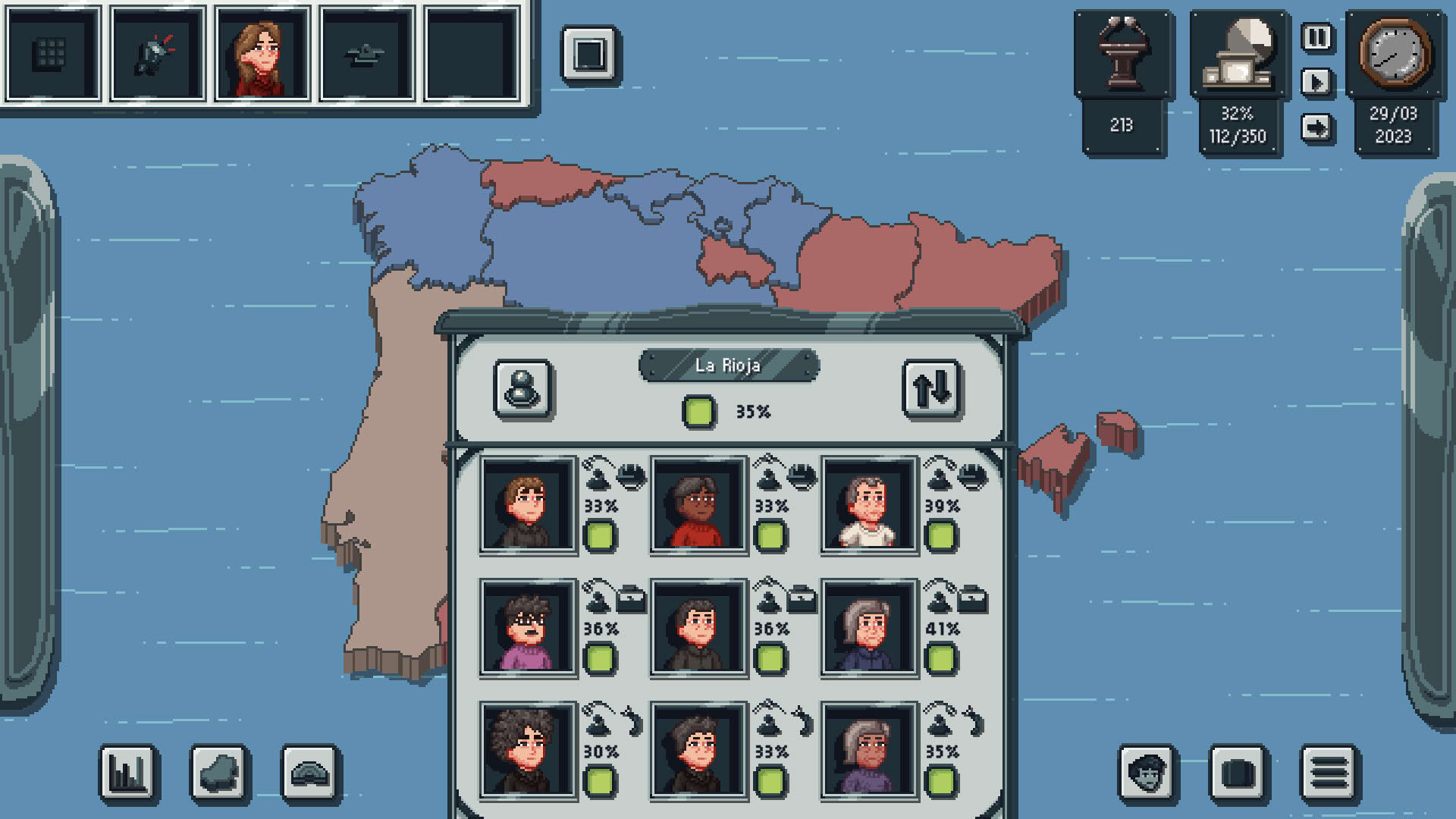 Screenshot for Vox Populi: Spain 2023