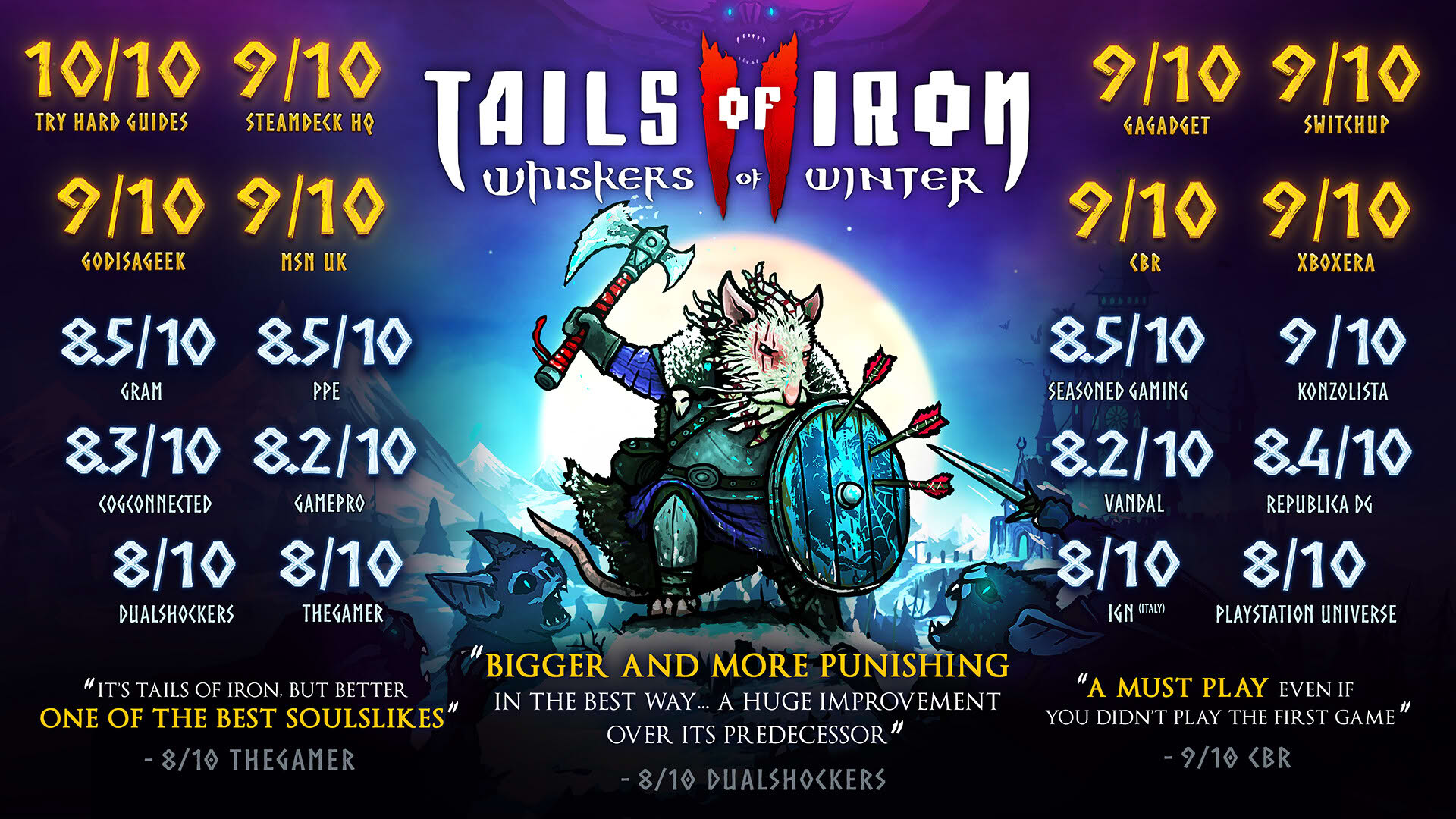 Screenshot for Tails of Iron II: Whiskers of Winter