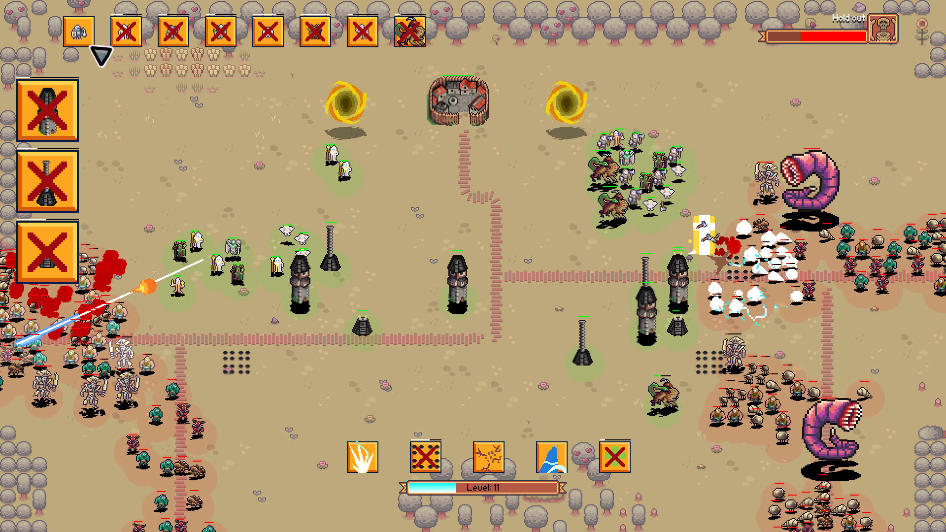 Screenshot for Save the Settlers