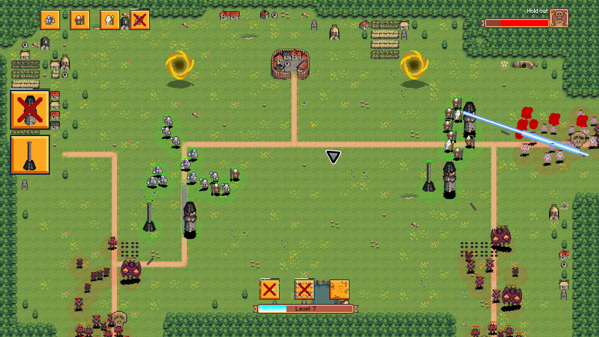 Screenshot for Save the Settlers