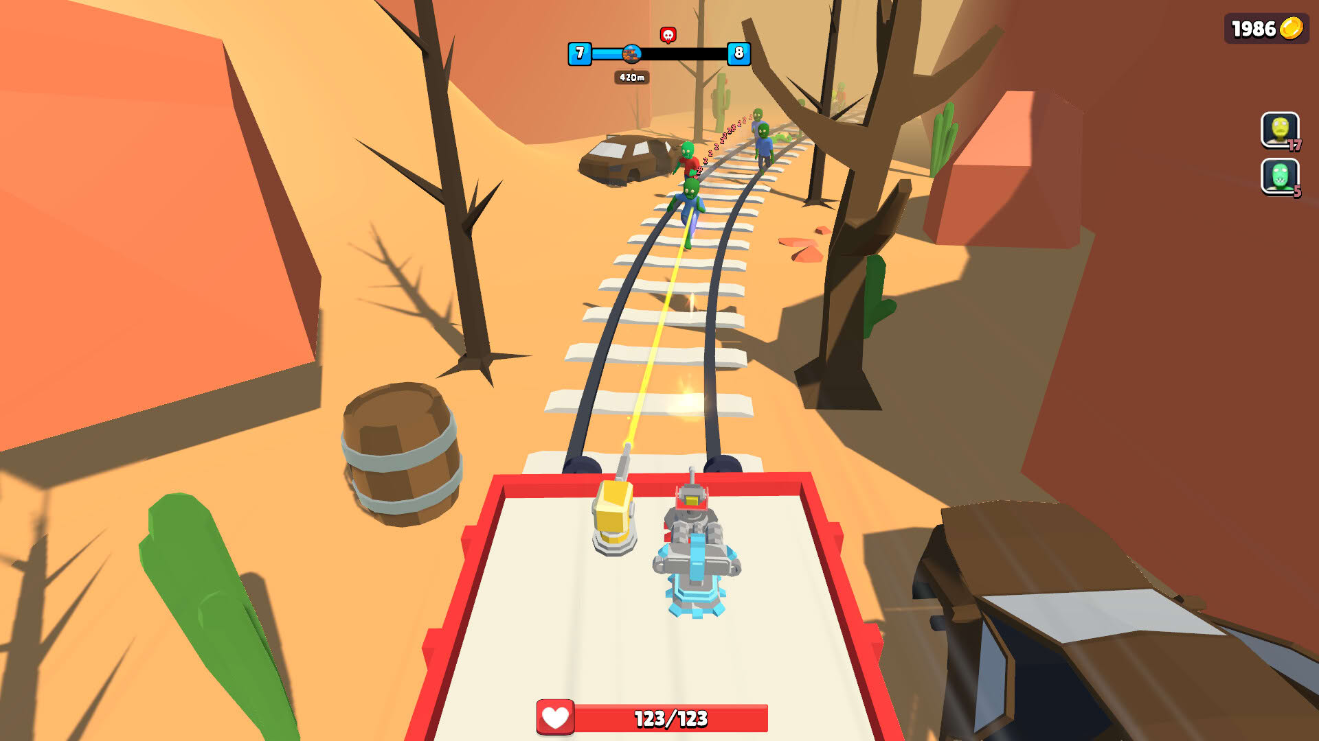 Screenshot for Next Station: Zombies