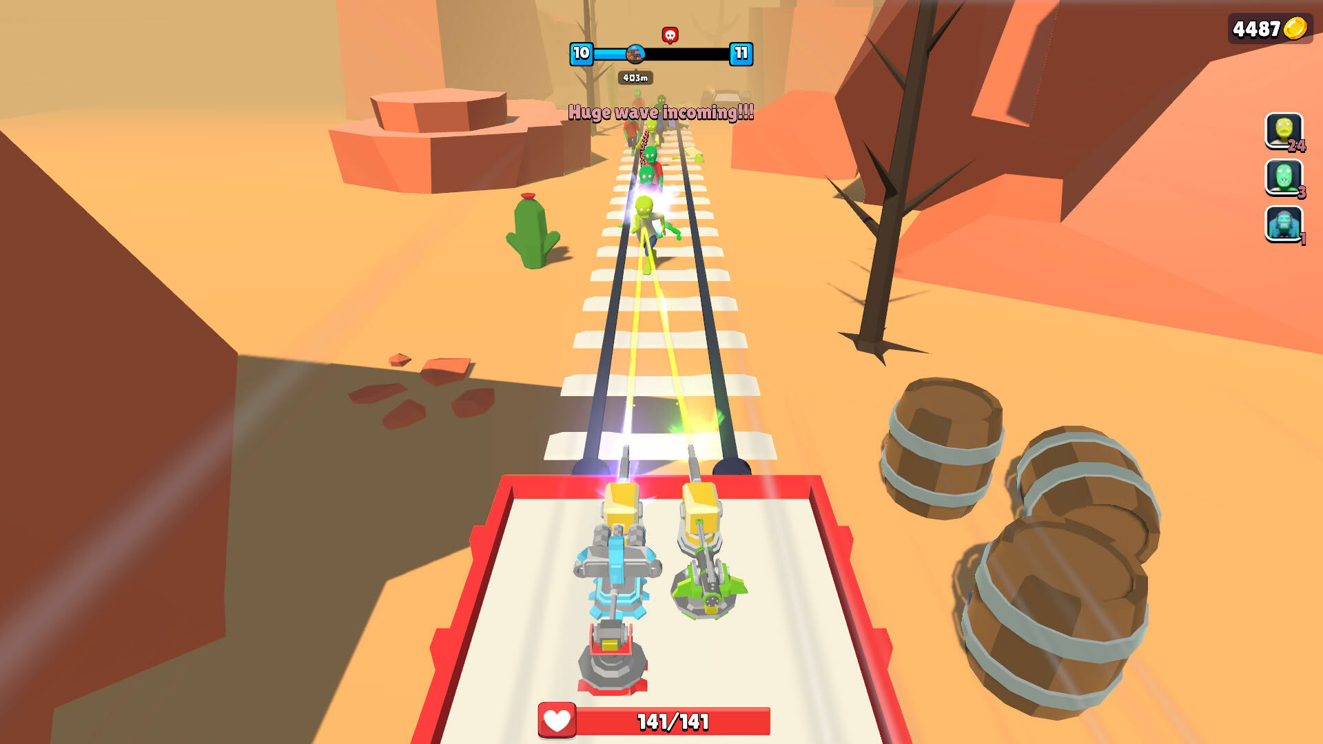 Screenshot for Next Station: Zombies
