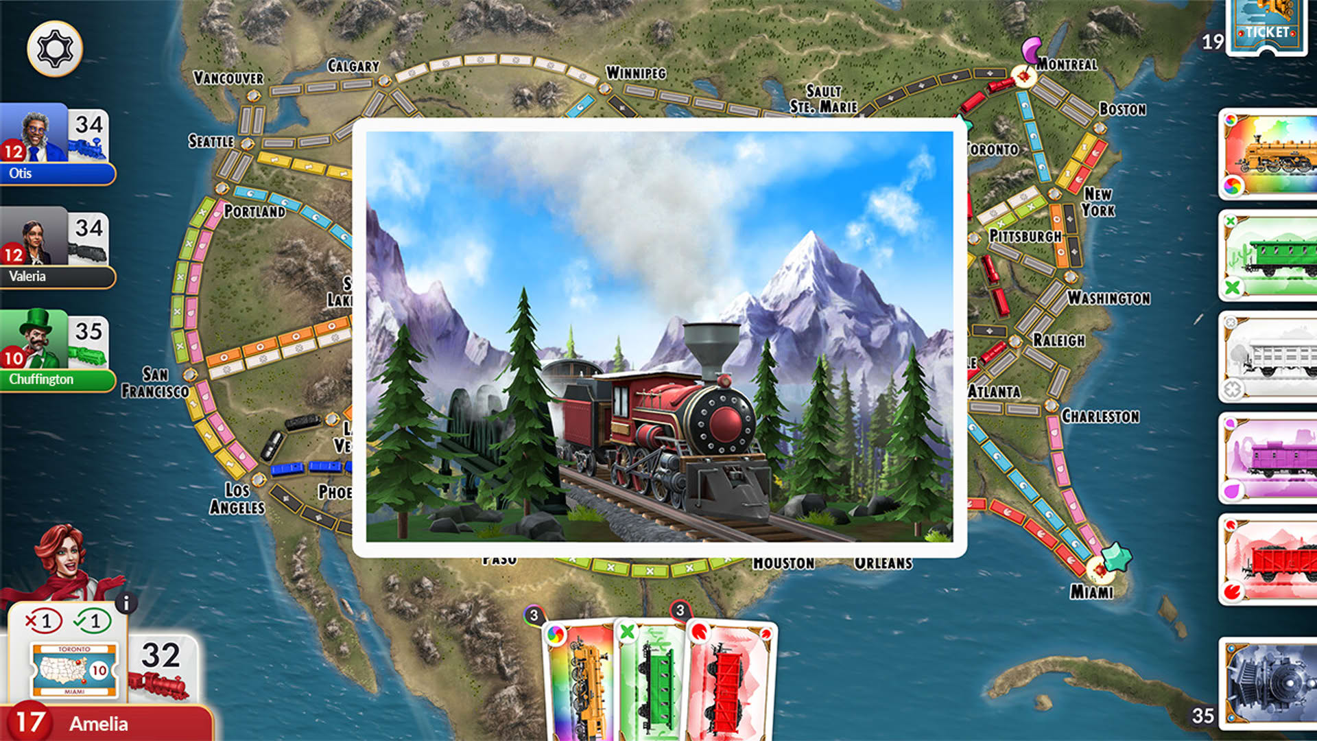 Screenshot for Ticket to Ride