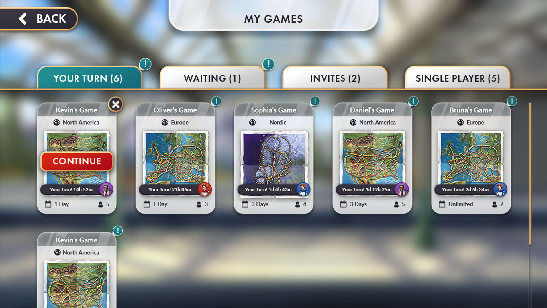 Screenshot for Ticket to Ride