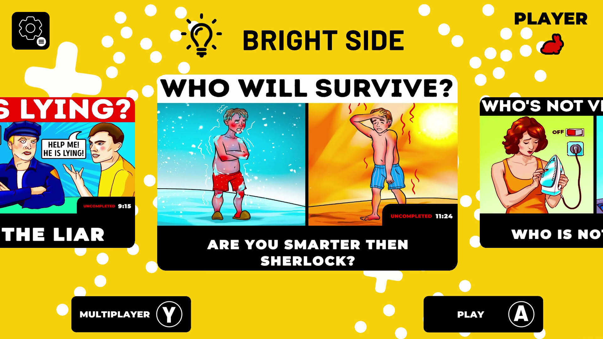 Screenshot for Bright Side: Riddles & Puzzles
