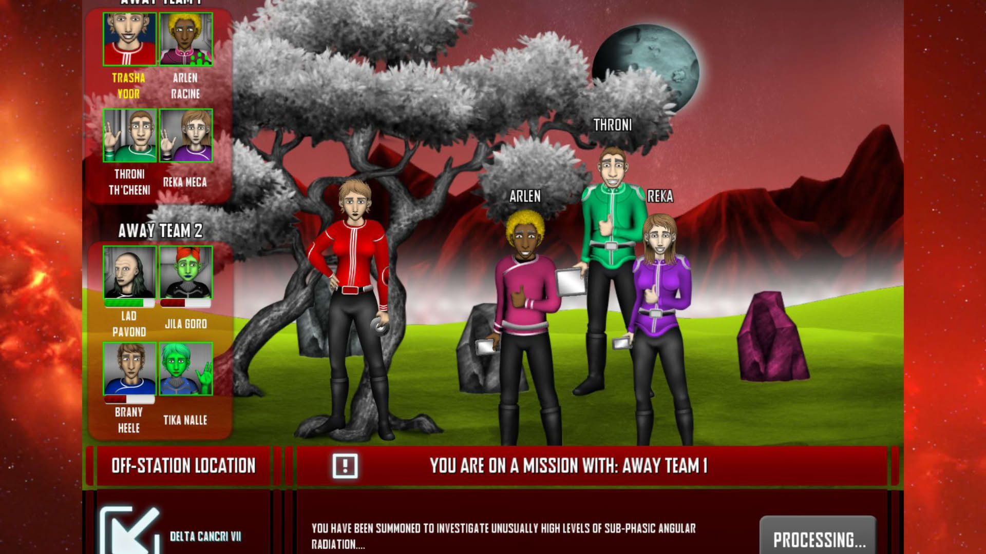 Screenshot for Redshirt