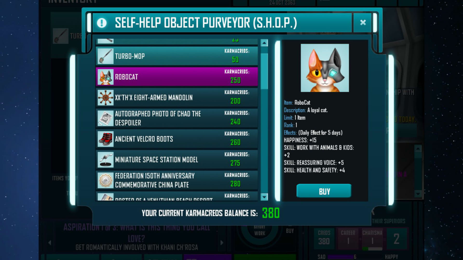 Screenshot for Redshirt