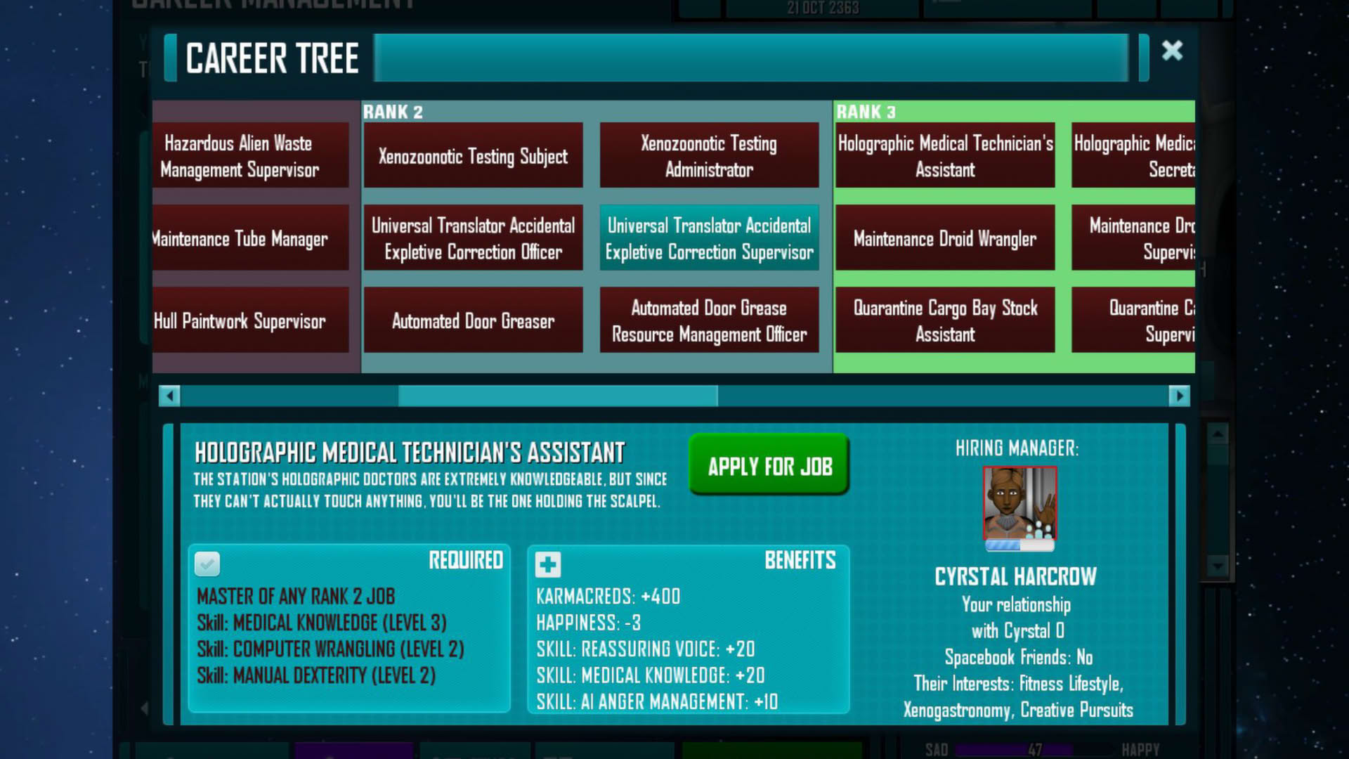 Screenshot for Redshirt