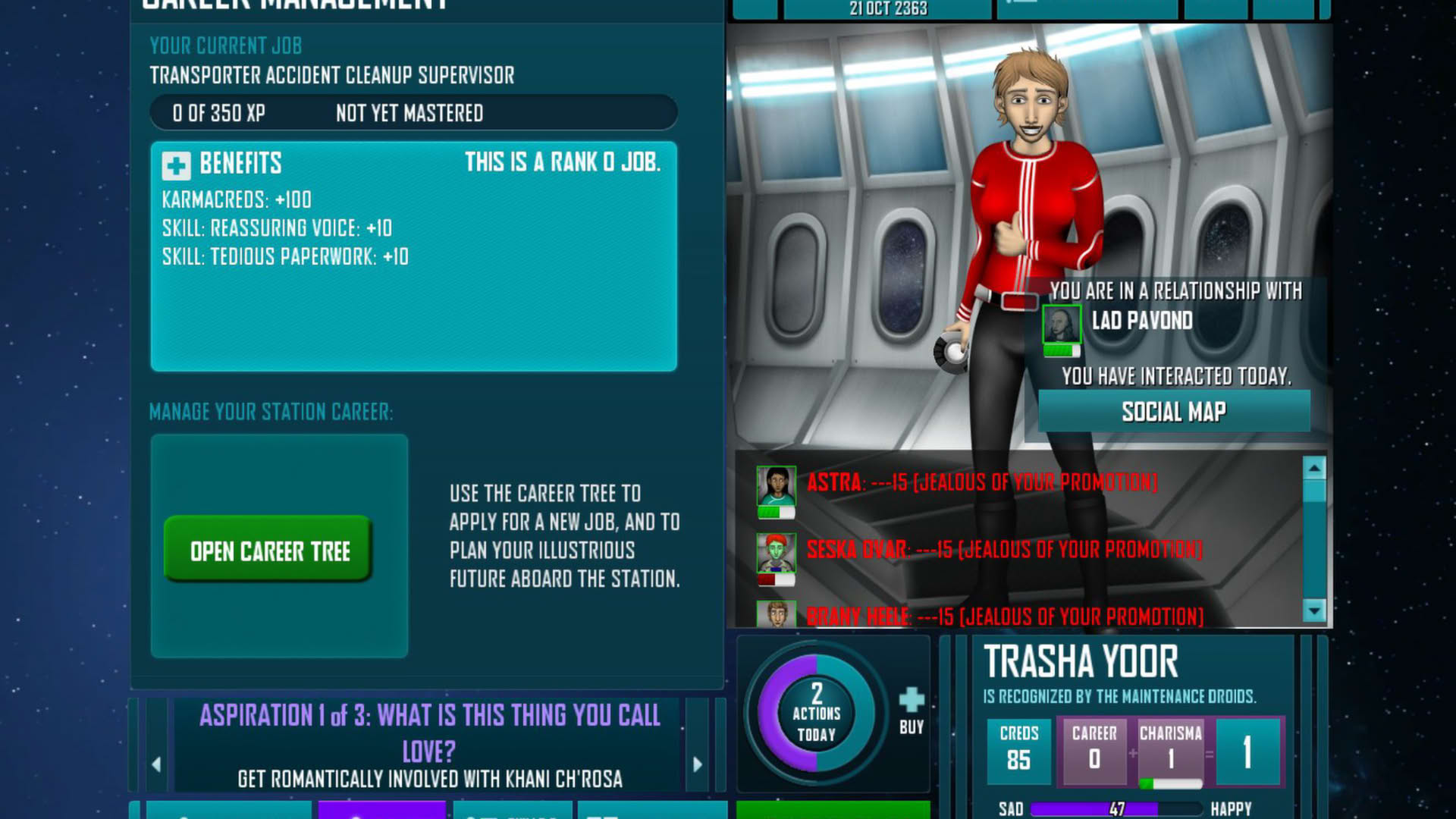 Screenshot for Redshirt