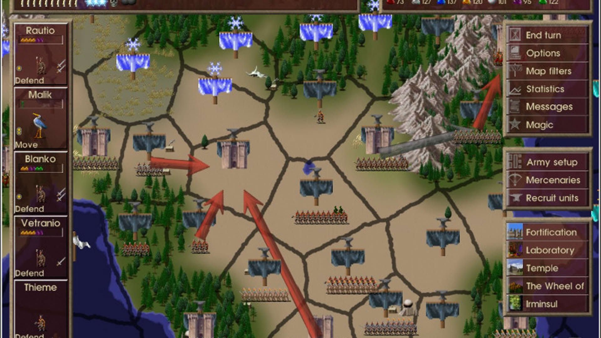 Screenshot for Dominions 3: The Awakening