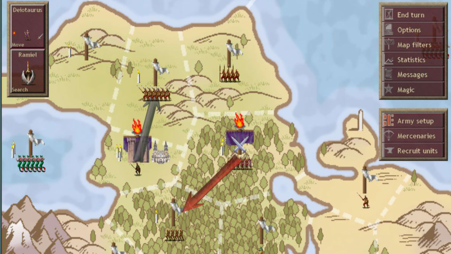 Screenshot for Dominions 3: The Awakening