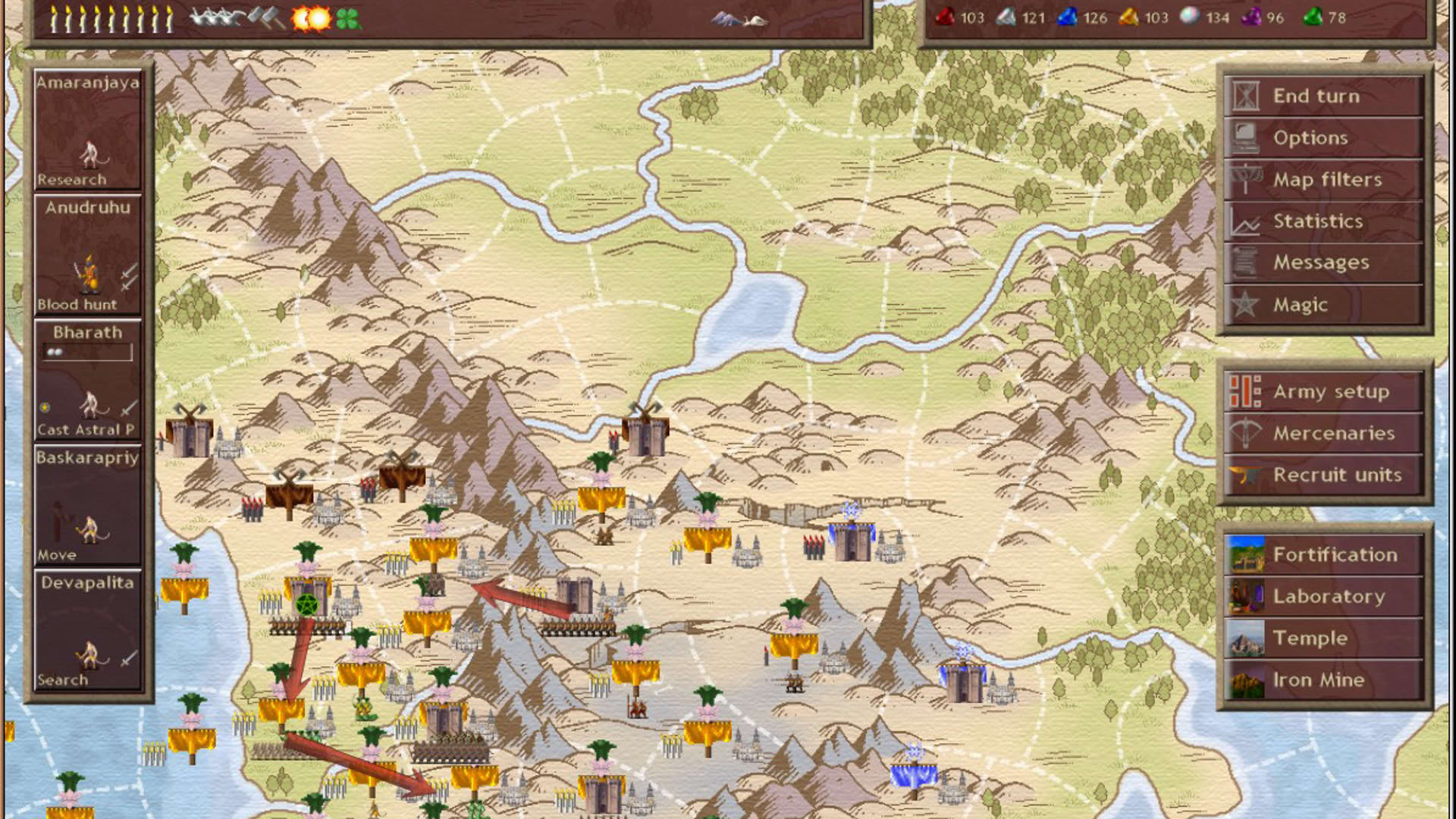 Screenshot for Dominions 3: The Awakening